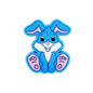 20pcs Silicone Focal Beads Rabbit Sitting Pose 3