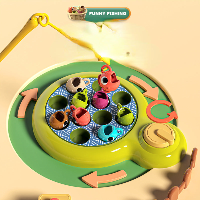 Plastic Educational Fishing and Whac-A-Mole Toy for Kids 4