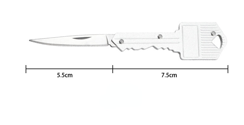 Mini Foldable Key Knife Stainless Steel Pocket Survival Tool 3
