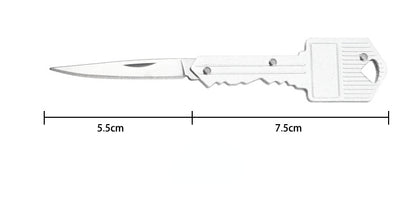 Mini Foldable Key Knife Stainless Steel Pocket Survival Tool 3