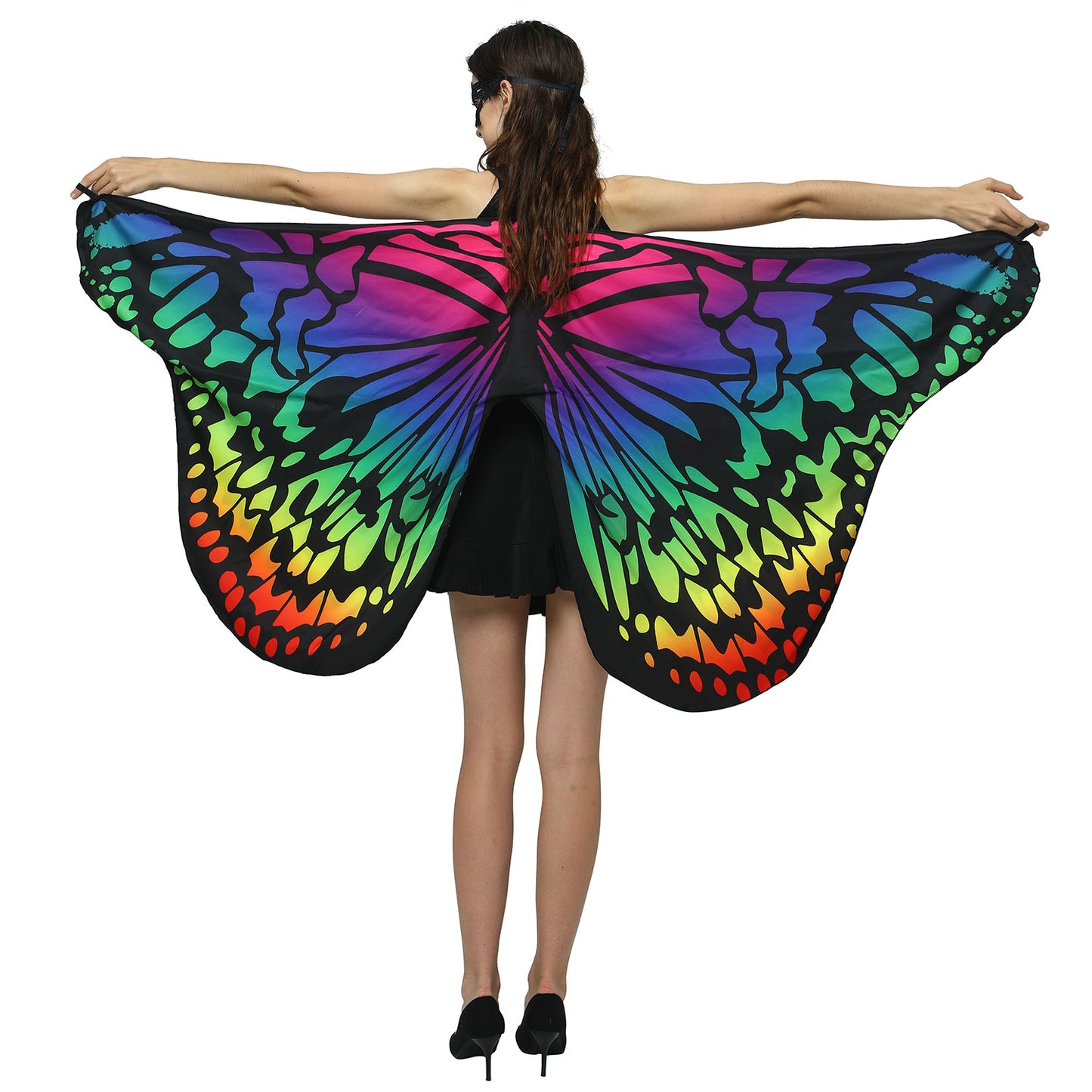 Butterfly Wings Costume Polyester 150cm 2pcs for Adults 30
