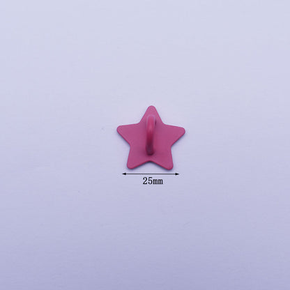 Star Moon Bow Metal Phone Finger Grip Hook Ring Holder Stand with Adhesive 13