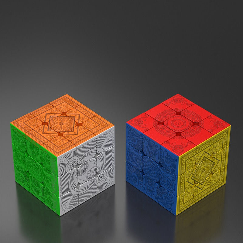 Plastic Fidget Cube Puzzle Toy 5.7cm Size 5