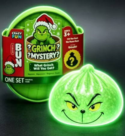12 Pack TPR Jelly Christmas Squishy Dumpling Sensory Toy 3