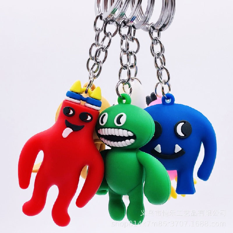 Garten of Banban Soft Rubber Cartoon Keychain Cute Charm 2