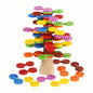 Wooden Building Blocks Stacked Tree Educational Toy for Kids