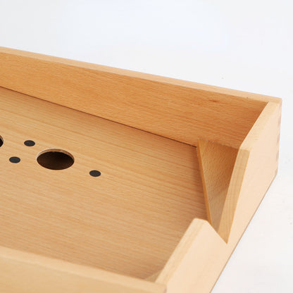 Wooden Montessori Toys Balloon Blowing Box for Kids 3