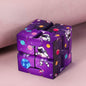 Plastic Infinity Cube Fidget Toy Starry Sky Astronaut Design 4