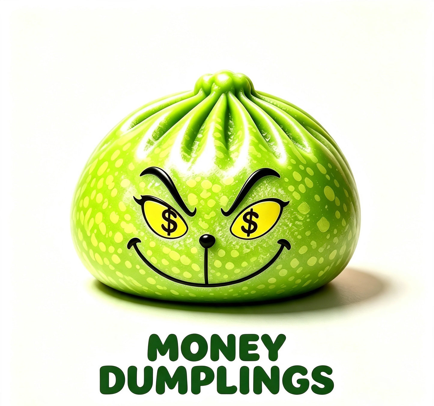Grinch Christmas Dumpling Squishy TPR Gel Sensory Squeeze Toy 6