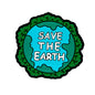 20pcs Silicone Focal Beads Save The Earth Tree Border Design