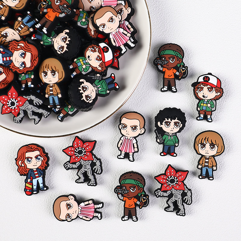 20Pcs Silicone Focal Beads Strange Stories Grouped Set