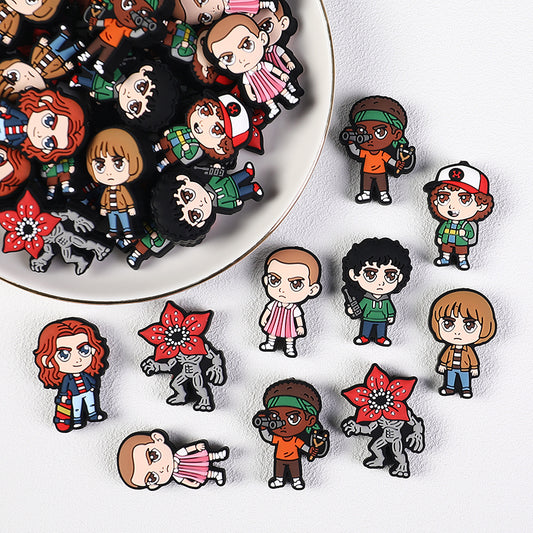 20Pcs Silicone Focal Beads Strange Stories Grouped Set