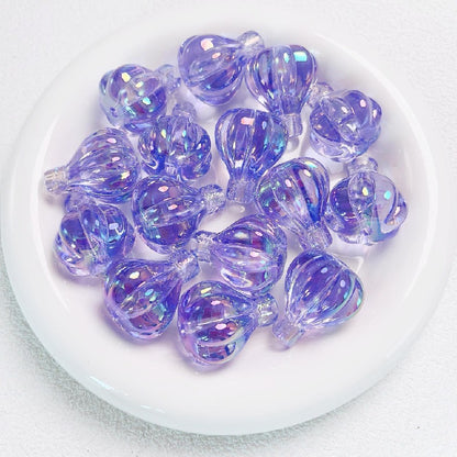 5pcs 30x25mm Hot Air Balloon Transparent Acrylic Beads 3