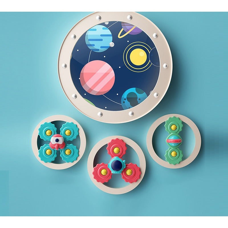 Star Trek Suction Cup Spinner Toys Set of 3 ABS Plastic 2