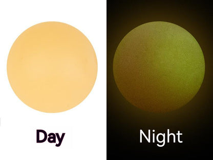 50pcs Glow in Dark Silicone Beads 12mm 14mm 15mm 17mm Multi Color 10