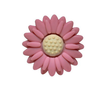 50pcs Silicone Focal Beads Daisy Flower Variety of Colors Design 20