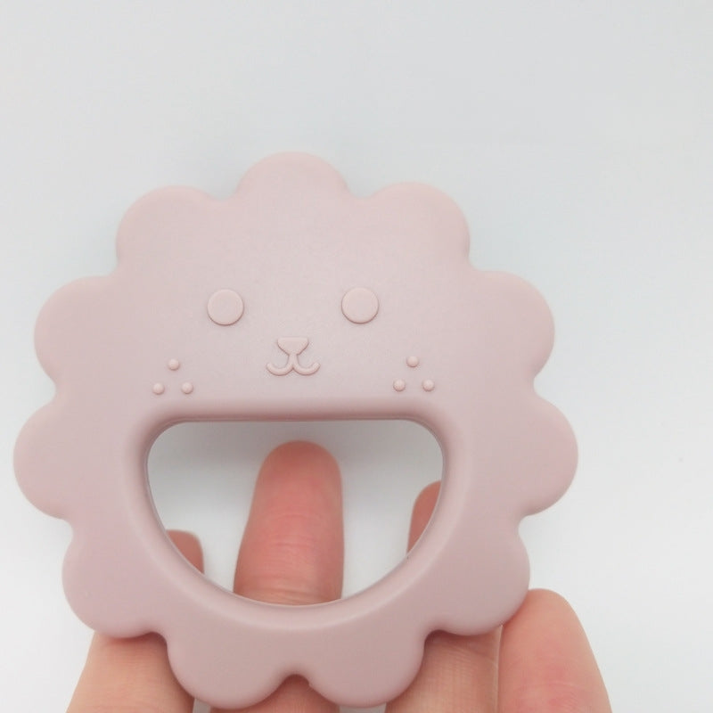 Silicone Baby Teething Toy Flower Shape 2 Pcs Set