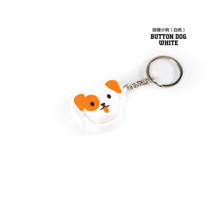3D Printed Animal Keychain Pop Button Fidget Toy 10