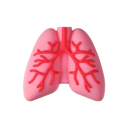 20Pcs Silicone 3D Focal Beads Cartoon Organs Detailed Design 11