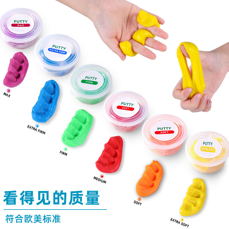 Therapy Putty Hand Exercise With Different Hardness 3