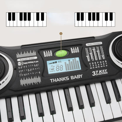 Plastic Kids 37 Key Electronic Keyboard Musical Instrument Toy 2