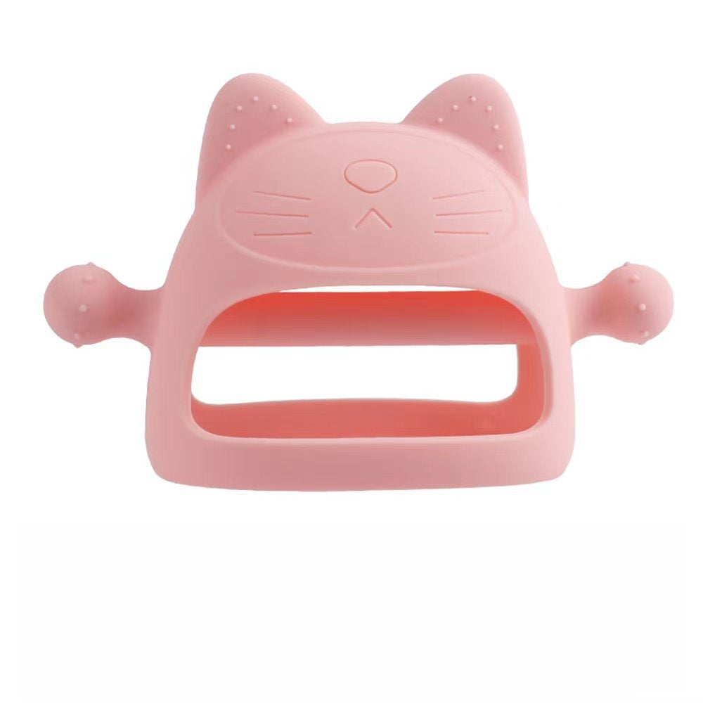 Silicone Baby Teether Toy Little Kitty Puppy Unicorn Bee Shapes 11