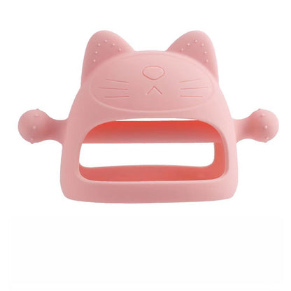 Silicone Baby Teether Toy Little Kitty Puppy Unicorn Bee Shapes 11