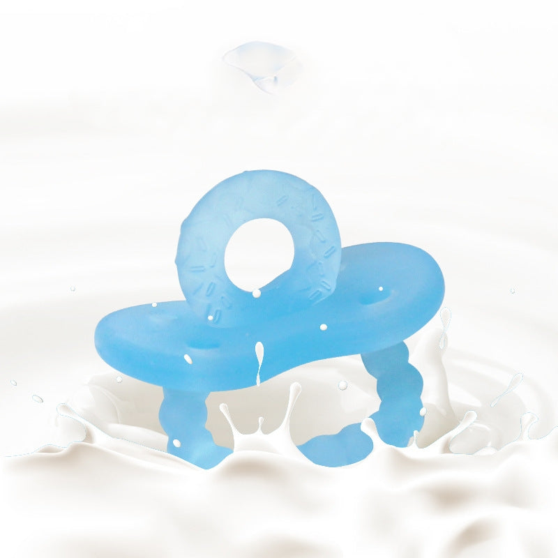 Silicone Baby Teething Toy Donut Fries Shape for Infant 5