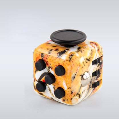 Silicone Fidget Cube 6-Function Decompression Desk Toy 3.4cm 14