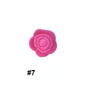 50pcs Silicone Focal Beads Rose Flower Double-Sided Design 10