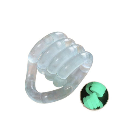 Plastic Twist Sensory Fidget Toy Crystal Series 2