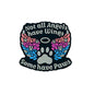 Silicone Focal Beads Not All Angels Have Wings Some Have Paws Wing Design