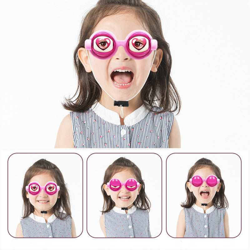 Crazy Eye Funny Glasses Novelty Toy Plastic 20 x 20 x 5cm 2