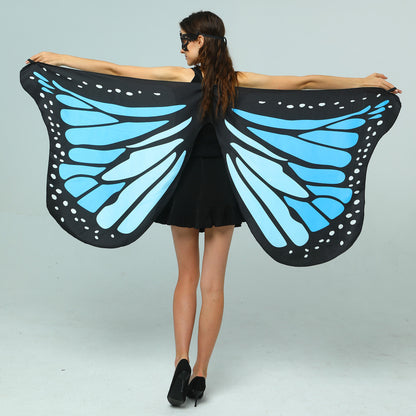 Butterfly Wings Costume Polyester 150cm 2pcs for Adults 55