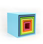Wooden Rainbow Stacking Boxes Educational Stacking Toy 6pcs Set 3