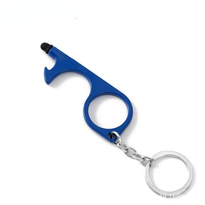 Multifunction Self Defense Keychain Non-Touch Bottle Opener 12
