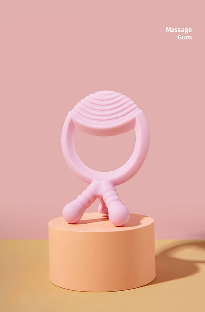 Silicone Baby Teether Toy Set Sensory Relief for Infant 4