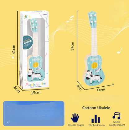 Plastic Kids Toy Ukulele Small Guitar Musical Instrument 13