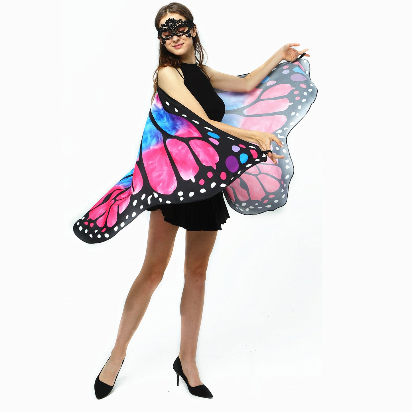 Butterfly Wings Costume Polyester 150cm 2pcs for Adults 26
