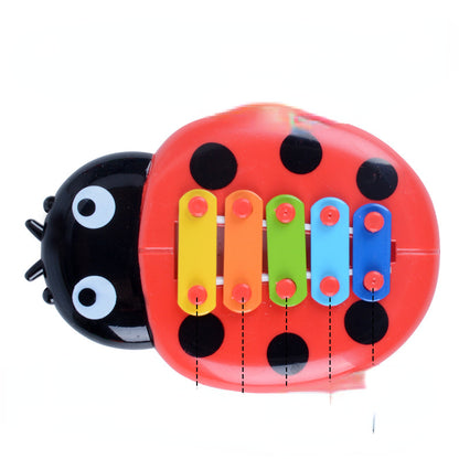 Plastic Insect Toy Piano Kids Musical Instrument Educational Toy 4