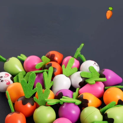 Plastic Montessori Toys Carrot Pulling Educational Toy 4