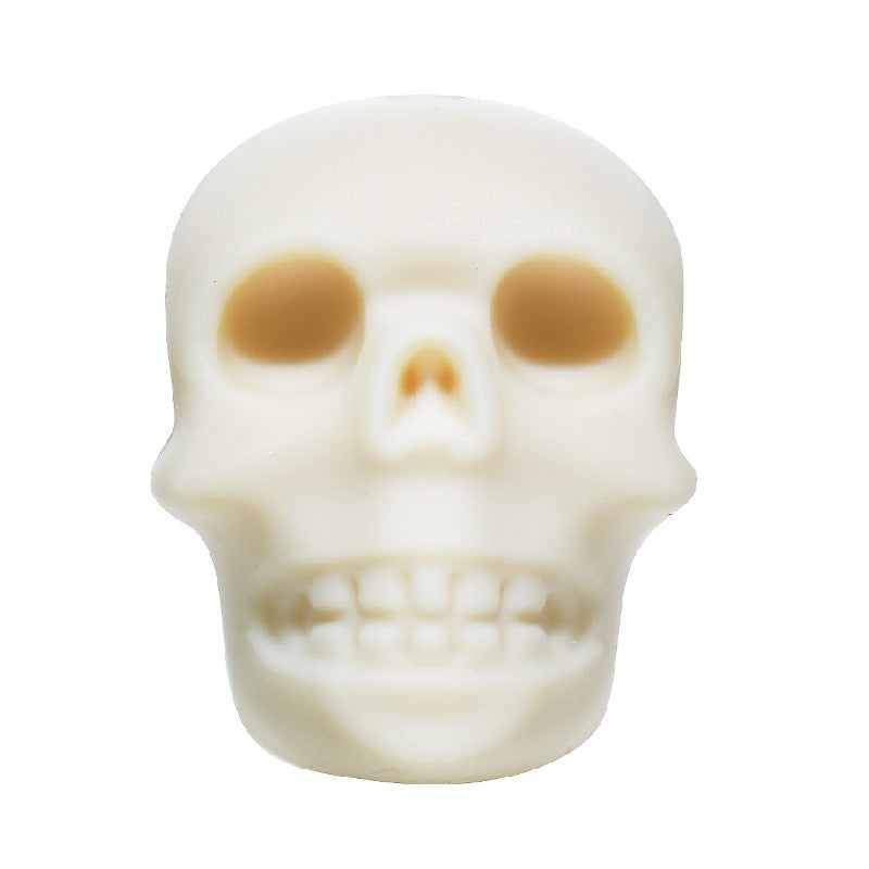 10pcs Silicone Focal Beads Halloween Ghost Bat Skull Pumpkin Designs 17
