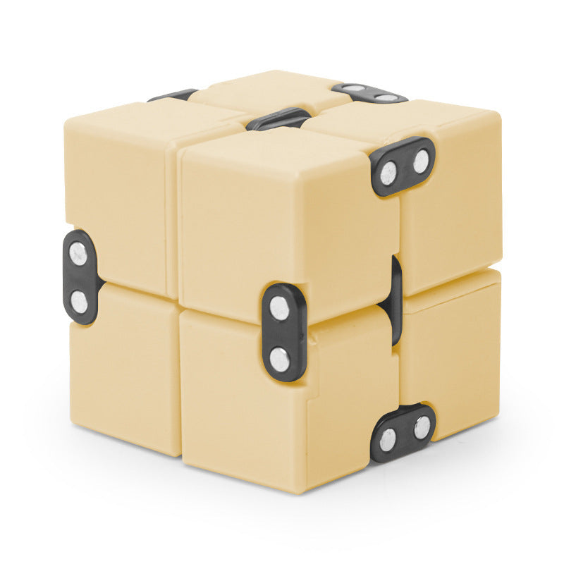 Plastic Infinity Cube Fidget Toy for Kids and Adults 8x4x2cm 9