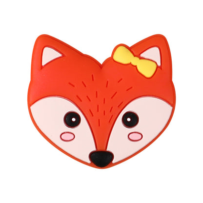 Silicone Focal Beads Valentine Day Heart Animal Variety 11