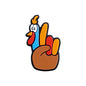 20pcs Silicone Focal Beads Thanksgiving Turkey Vibes Thankful Text 4