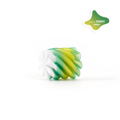 3D Printed Fidget Toy Flexible Spiral Cones 5cm