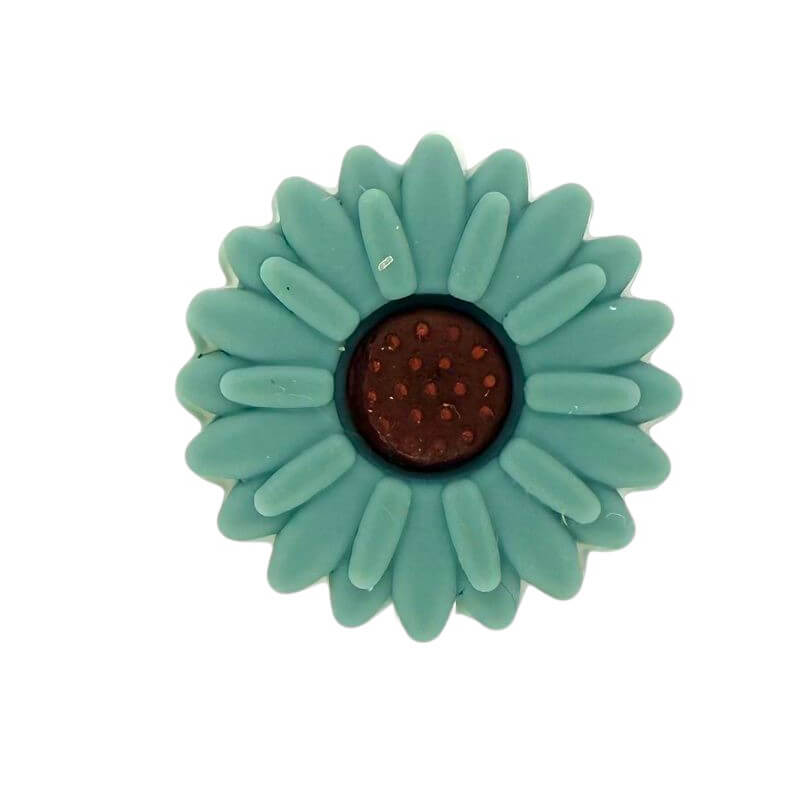 20Pcs Silicone Focal Beads Daisy Sunflower Front Facing Design 41