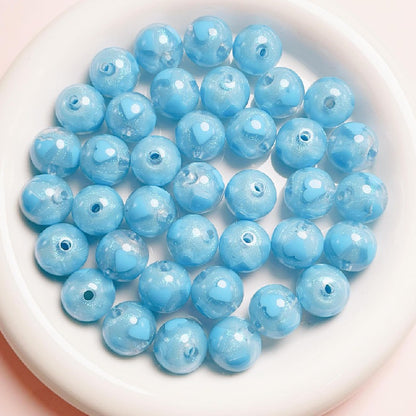10pcs 16mm Candy Heart Acrylic Beads DIY Bracelet Making 14