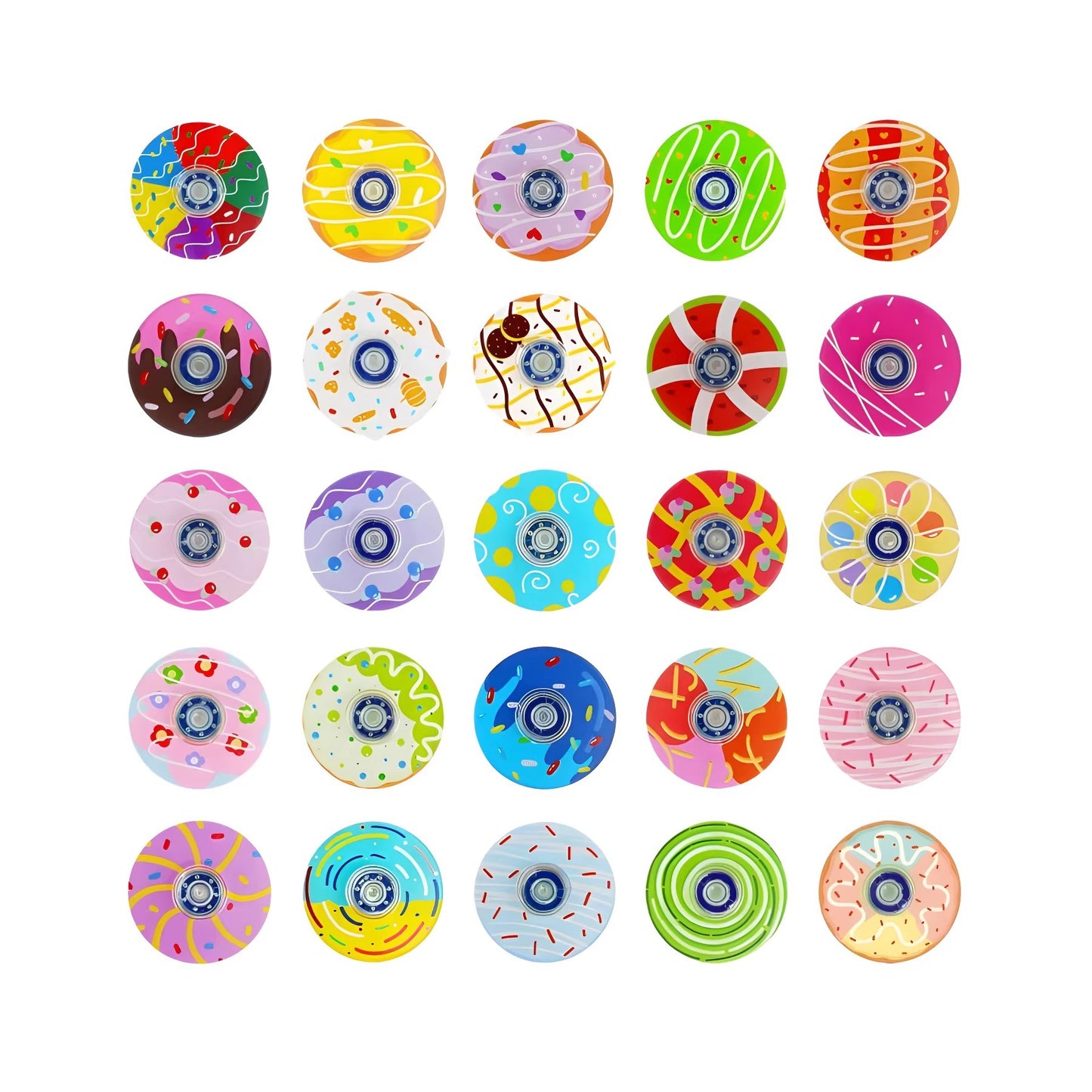 Acrylic Fidget Spinner Donut Shape Stress Relief Toy 5