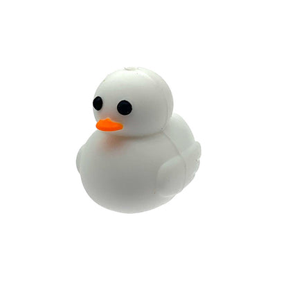Silicone 3D Focal Beads Little Duck Side Profile 4